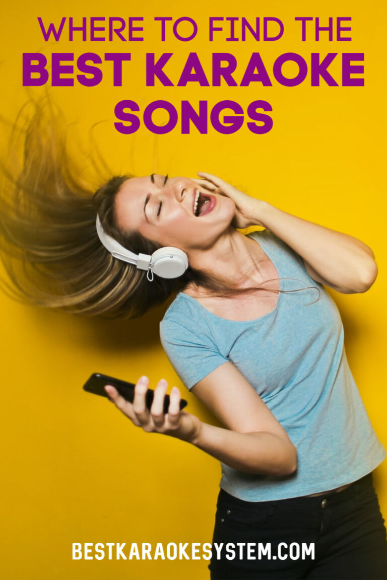 Where To Find the Best Karaoke Songs - Best Karaoke System