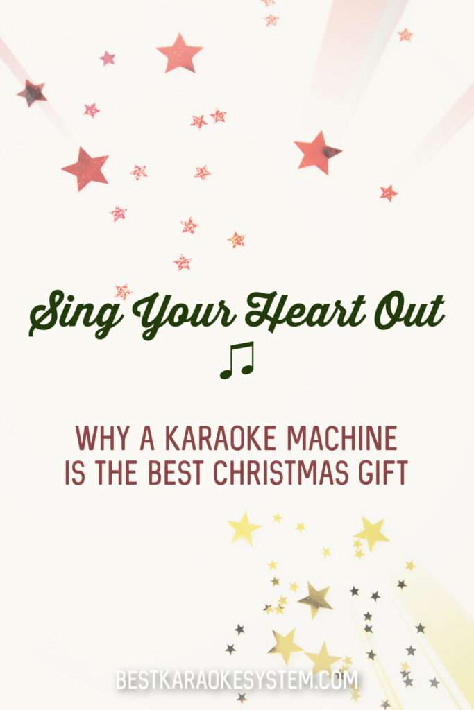 Karaoke Machine Best Christmas Gift by BestKaraokeSystem.com