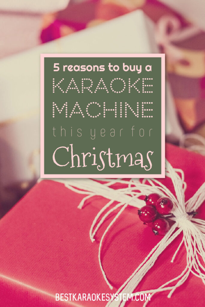 Karaoke Machine This Year for Christmas by BestKaraokeSystem.com